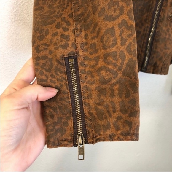 Kut from the Kloth Brown Leopard Print Jacket - Picture 9 of 16